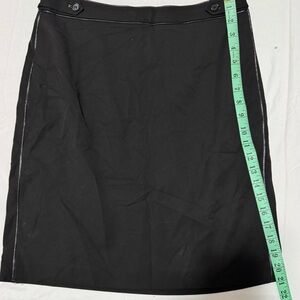Ann Taylor Black Mini Pencil Skirt for Work
